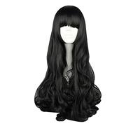 SEIZIS Anime Wig RWBY Cosplay Blake Belladonna Wig,Curly Wig,Costume Halloween Wig,For Halloween,Costume Party,Anime Show,Cosplay Event,Concerts(Color:Purple) Cosplay Anime Wig Coser (Color : Zwart)