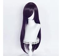 SEIZIS Anime Wig Saekano Cosplay Utaha Kasumigaoka Wig,Long Straight Purple Wig,Costume Halloween Wig,For Halloween,Costume Party,Anime Show,Cosplay Event,Concerts Cosplay Anime Wig Coser
