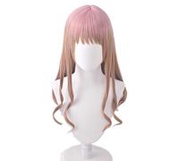 SEIZIS Anime Wig SSSS.DYNAZENON Cosplay Yume Minami Wig,Long Curly Wig,Costume Halloween Wig,For Halloween,Costume Party,Anime Show,Cosplay Event,Concerts Cosplay Anime Wig Coser