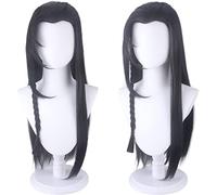 SEIZIS Anime Wig Tian Guan Ci Fu Cosplay Hua Cheng Wig,Black Long Wig,Costume Halloween Wig,For Halloween,Costume Party,Anime Show,Cosplay Event,Concerts Cosplay Anime Wig Coser