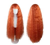 SEIZIS Anime Wig Wonder Egg Priority Cosplay Frill Wig,Long Curly Wavy Wig,Costume Halloween Wig,For Halloween,Costume Party,Anime Show,Cosplay Event,Concerts Cosplay Anime Wig Coser