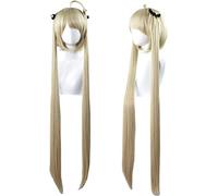 SEIZIS Anime Wig Yosuga no Sora Cosplay Sora Kasugano Wig,2 Ponytails Long Wig,Costume Halloween Wig,for Halloween,Costume Party,Anime Show,Cosplay Event,Concerts Cosplay Anime Wig Coser