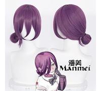 SEIZIS Chainsaw Man Macchima cos Wig Pawa Dongshan Xiaohong Earlykawa Autumn Reese Angel Demon Guangxi Reese Wig Cosplay Anime Wig Coser