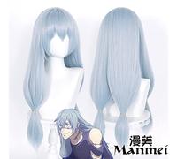 SEIZIS Curse Back to Battle cos Wig Polygonum cuspidatum Yurenfu Black Meguzaki Wild Rose Five Gogou curl spines Real Wig Cosplay Anime Wig Coser