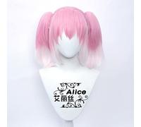 SEIZIS Unforgettable Naa CoS Wigs unobstructed NAI Naika Hairline Double Horsetail Cosplay Anime Wig Coser