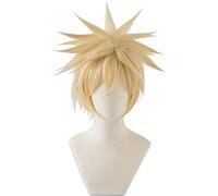SEIZIS Wig Anime Cosplay Wigs !!! Anime Bakugou Katsuki Cosplay MDMF Handsome Streets Style False Hair Unisex Role Play Accessories