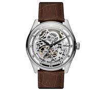 Seizmont by Trendhim Skeleton Watch Men Automatic | 316L Stainless Steel Case with Brown Leather Strap | Sapphire Crystal & 5 ATM Water Resistant | Danish Design