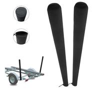 SEJGGKQ Boat Trailer Guide Pole Covers,Boat Trailer Guides Poles Kits,Neoprene Protective Waterproof Sleeve,Heavy Duty Marine Guide Poles Cover for Ski,Fishing Boat or Sailboat Trailer (48 Inch)