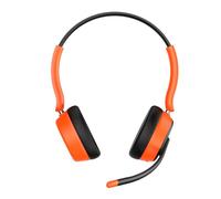 SEJJ Wireless Headset with Mic for Work, Bluetooth 5.4 Headphones with AI Noise-Canceling Mic for Clear Calls, Wireless Headsets with Mic Mute & USB A/C Dongle for PC, Computer, Laptop, Black