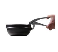 Sejong Cook Aluminum Tongs. Holder for Korean Stone Ceramic Bibimbap Bowl, Dolsot, Ddukbaegi, Sizzling. Hot Pot Holder Size 6.6 Inch, Korean Hot Food.