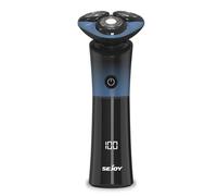 Sejoy Electric Shavers Men Rechargeable, Magnetic Head with Quick Release Blade, Self-Sharpening, IPX6, Long Life Electric Razors for Men, Skyline