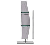 Sekey Cantilever Parasol Protective Cover, 100% Polyester, Water Repellent, UV Resistant, Light Grey
