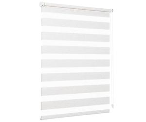 Sekey Double Roller Blind Klemmfix No Drilling for Windows Double Roller Blind 70 cm Wide Duo Roller Blind Sun Protection 70 x 130 cm Linen