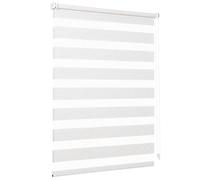 Sekey Double Roller Blind Klemmfix No Drilling for Windows Double Roller Blind 80 cm Wide Duo Roller Blind Sun Protection 80 x 100 cm Linen