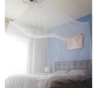 Sekey Large Mosquito Net for Double Bed Box Shape 220 x 200 x 200 cm Mesh Insect Net with Quick and Easy Installation