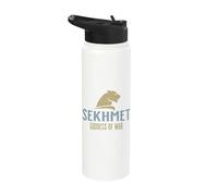 Sekhmet Ancient Egyptian Goddess of War Stainless Steel Insulated Water Bottle