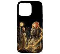 Sekhmet Bastet Isis Goddess African Kemetic Egypt Art Case for iPhone 15 Pro Max
