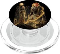 Sekhmet Bastet Isis Goddess African Kemetic Egypt Art PopSockets PopGrip for MagSafe