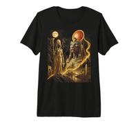 Sekhmet Bastet Isis Goddess African Kemetic Egypt Art Premium T-Shirt