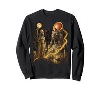 Sekhmet Bastet Isis Goddess African Kemetic Egypt Art Sweatshirt