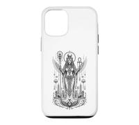Sekhmet Lioness Goddess Ancient Egyptian Monochrome Art Case for iPhone 12/12 Pro
