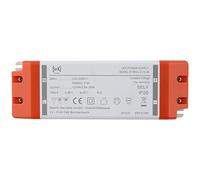 SeKi 12V DC 30W 2.5A Constant Voltage LED Driver TRIAC Dimmable, Transformer, Switching Power Supply; No Minimum Load, No Noise/LED Flicker, MM Approval