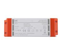 SeKi 12V DC 75W 6.25A Constant Voltage LED Driver TRIAC Dimmable, Transformer, Switching Power Supply; No Minimum Load, No Noise/LED Flicker, MM Approval