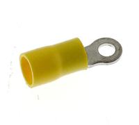 SeKi 14021, 4.0 - 6.0 mm2, M3, Insulated Crimps, Pack of 25, Yellow