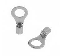 SeKi 14035, 1.5-2.5 mm2, M5, 25 pcs Ring Terminal, Silver