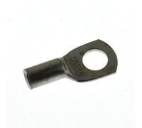 SeKi 14078 Tube Cable Lug, 6 mm, Pack of 10 Pipe, Hole Diameter: M6, 6mm²
