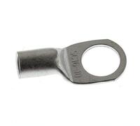 SeKi 14089 Pack of 10 Tube Blank 16 mm² M10 Cable Lug, Uninsulated, Silver, 16mm²