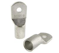 SeKi 14116, 120 mm, 1 Piece, Pipe Cable Lug, Hole Diameter M8