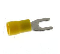 SeKi 14136, 4.0 - 6.0 mm2, M4, Insulated, Pack of 25, Yellow