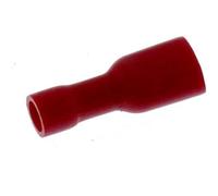SeKi 14150 0.5-1.5 mm2, 0.8 x 4.8, iso, 25 pcs, Blade receptacles, red