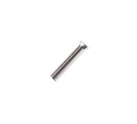 SeKi 14231 0.75 mm², blank, pack of 100, wire end ferrules, silver