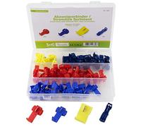 SeKi 17402 0.5-6 mm Power Thief Junction Connector Assortment 75 Pieces of 0.50 mm² -6.0 mm² Cable Connector Cable Splitter Car Connector Cable Thief Quick Splitter Mixed