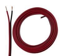 SeKi Loudspeaker Cable 2 x 0.50 mm² - 10 m - Red/Black - CCA - Audio Cable - Box Cable
