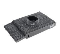 SeKi Pack of 50 Velcro Cable Ties Black 11.5 cm Velcro Tape 12 mm Wide Cable Management Cable Organiser Reusable Velcro Cable Ties Velcro Fastener with Eyelet
