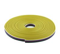 SeKi Ribbon Cable 6 pin Extension LED RGBW CCT Strip 10 m, Silver