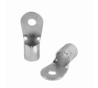 SeKi Ring Cable Lugs 70-95 mm², M8 I Crimp Cable Lugs Uninsulated I for Multi, Fine-Wire Conductors I Press Cable Lug Made of Tinned Copper Pack of 10