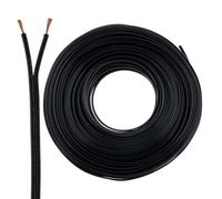 Speaker Cable 2 x 0.50 mm² 50 m Black CCA Audio Cable Speaker Cable