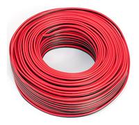 Speaker Cable 2 x 0.50 mm² 50 m Red/Black CCA Audio Cable