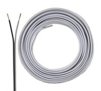 SeKi Speaker Cable 2 x 0.75 mm² 10 m White CCA Audio Cable Speaker Cable