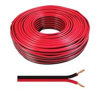 Speaker Cable 2 x 2.50 mm² - 50 m - Red/Black - CCA - Audio Cable - Speaker Cable