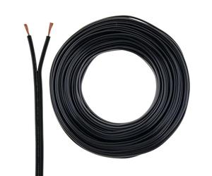 SeKi Speaker Cable 2x 0.75 mm² 25 m Ring Black