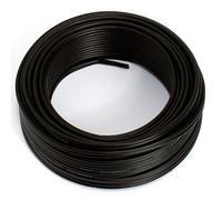 SeKi 10m Black Speaker Cable 2 x 0.50 mm² - CCA - Compatible with Speaker, Amplifier, Audio Source