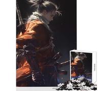 Sekiro Shadow Die Twice Jigsaw Puzzles for Adults 1000 Piece Gifts For Birthdays Precision Cutting DIY Toys Suitable for Ages 14 And Up (38x26cm)