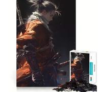 Sekiro Shadow Die Twice Teenager Jigsaw Puzzles 1000 Pieces Mind Puzzle Casual Relax Image Assembly Heartfelt Gift (38x26cm)