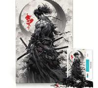 Sekiro Shadows Die Twice 1000 Pieces Jigsaw Puzzles for Adults Mind Puzzle Soft Relax Image Assembly Santa Wish Item (50x75cm)