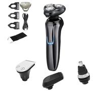 Sekoda Pro 8 Electric Shaver, 4D Floating Head, Fast Charging, Quiet Motor, Dual-Track Blades, IP6X Waterproof (Black, Razor +Three-Piece Set)
